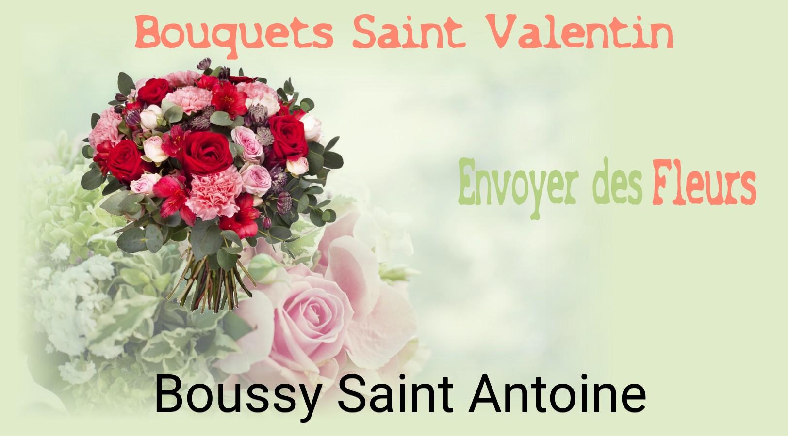 Roses de Saint-Valentin livrées à Boussy-Saint-Antoine